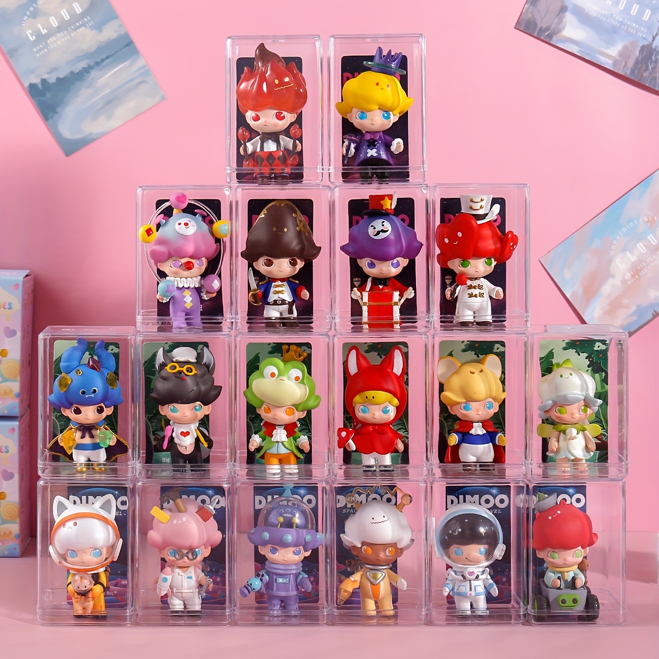 Doll Storage Box Acrylic Magnetic Bag Organizer Mini Toy - Temu