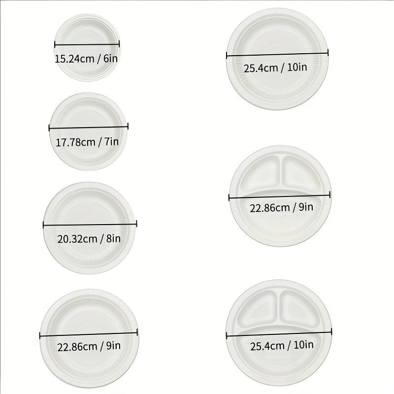 Plato desechable cuadrado de 10 – Entelequia® Desechables Biodegradables