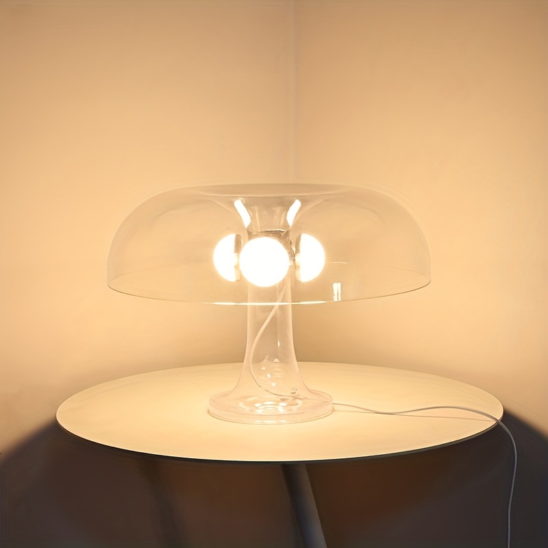 Lampe de Table Champignon Orange, Lampe Champignon LED, Lampe de Bureau  avec câble 3000K/4000K/6000K Lampe Déco Champignon, Lampe de Table pour  Salon Chambre à Coucher, avec 4 Ampoules,Orange : : Luminaires et