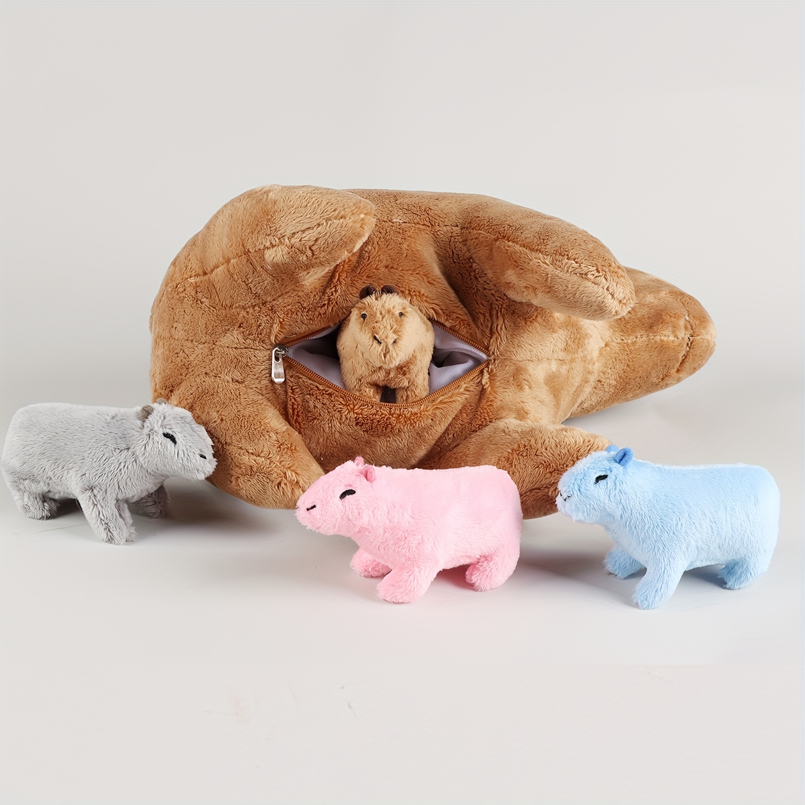 Butwevi Cute Capybara Dolls Adorable Decoration Small Capybara