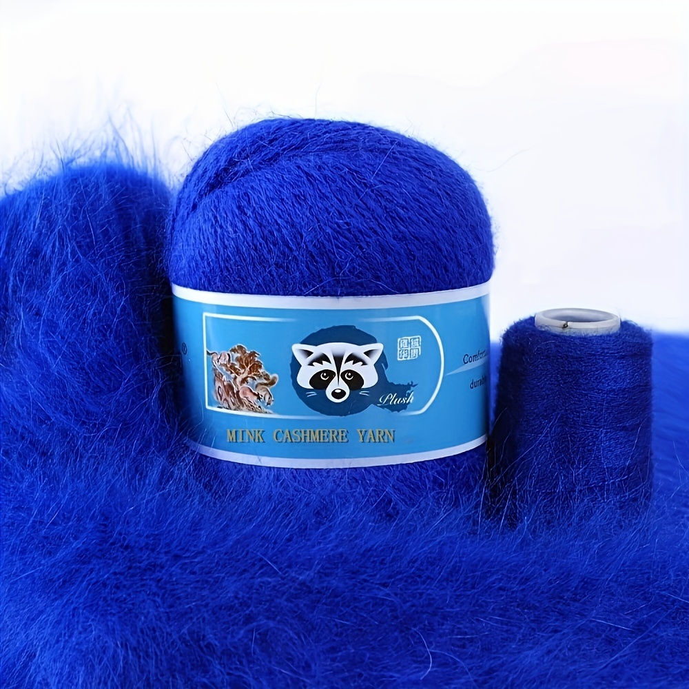 Cashmere Imitation Mink Fur Yarn For Hand Knitting Velvet - Temu