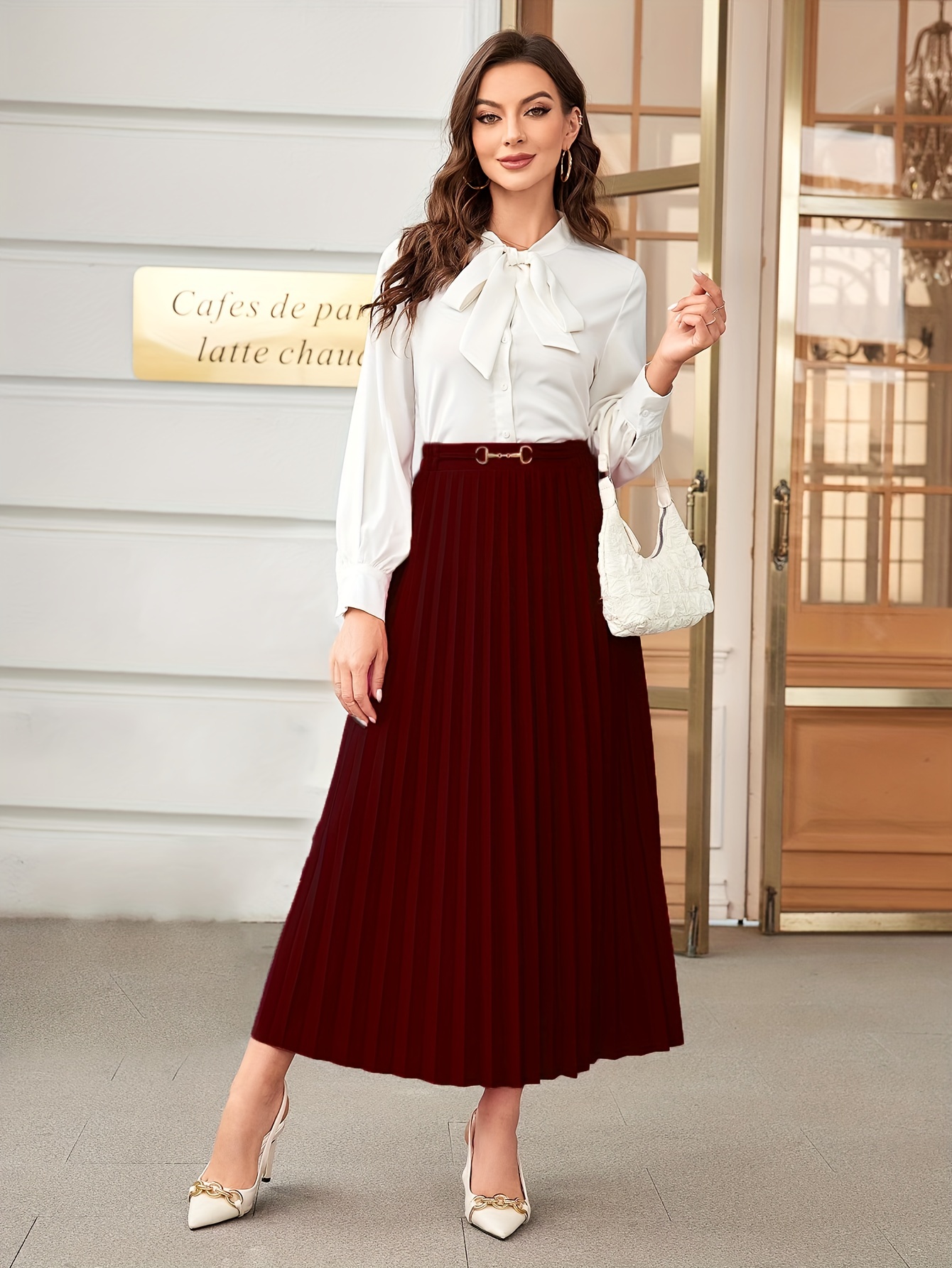 Pleated Skirt, Women's Fashion & Accessories