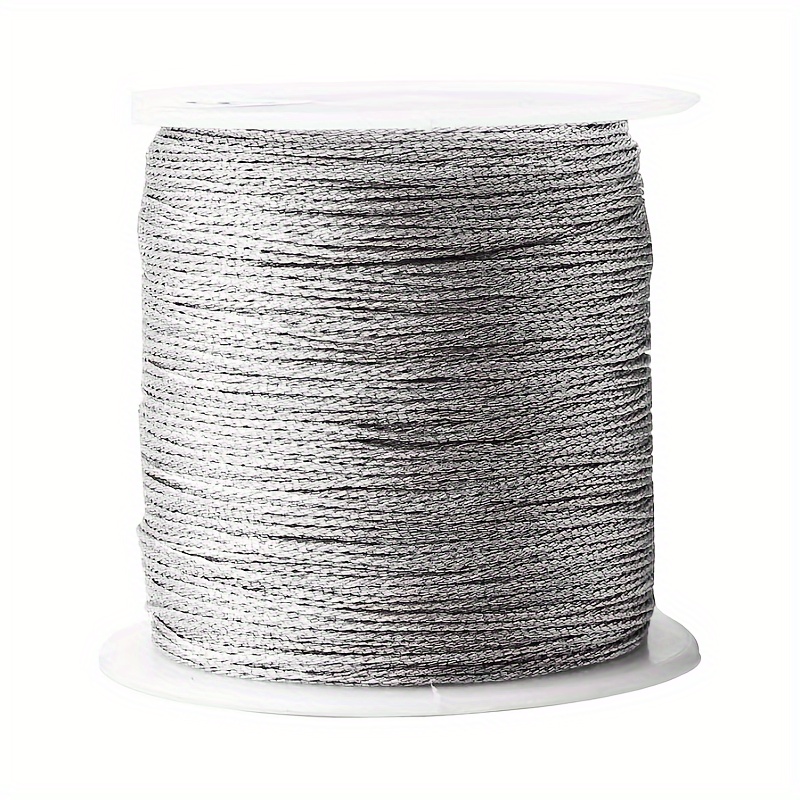 21 Yards/ Metallic Cord Golden Silvery Thread Diy Tinsel - Temu