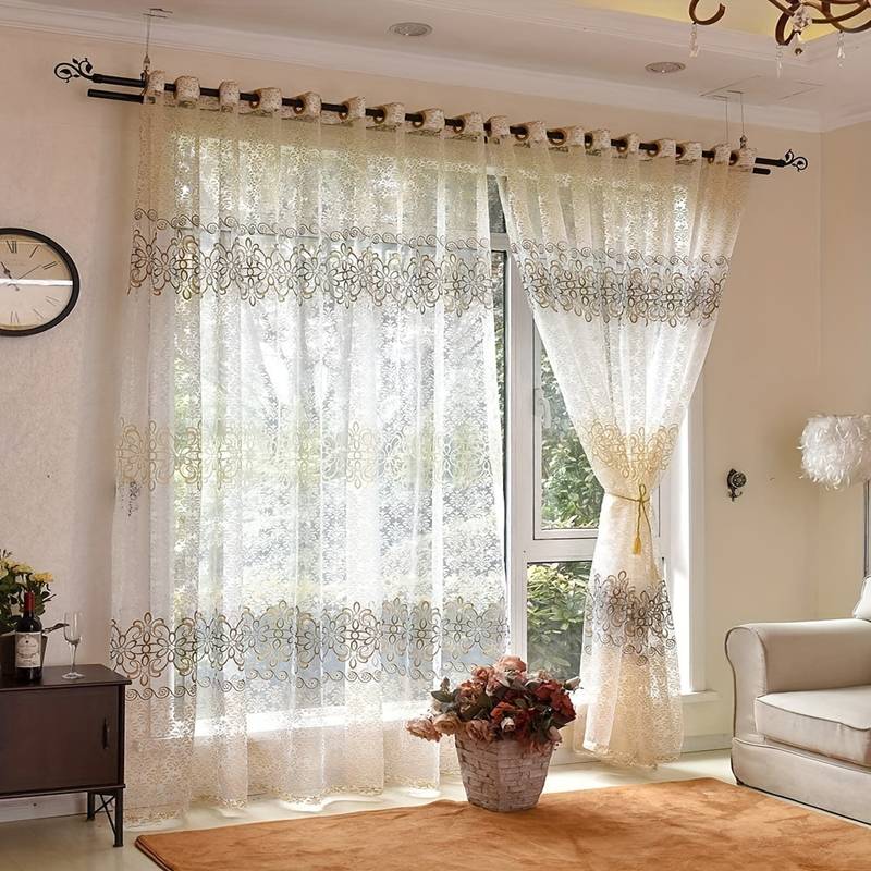 GUOCU Tenda Con Occhielli Rosso 132x241cm – Pannello Singolo Opaco Per Soggiorno E Camera Da Letto