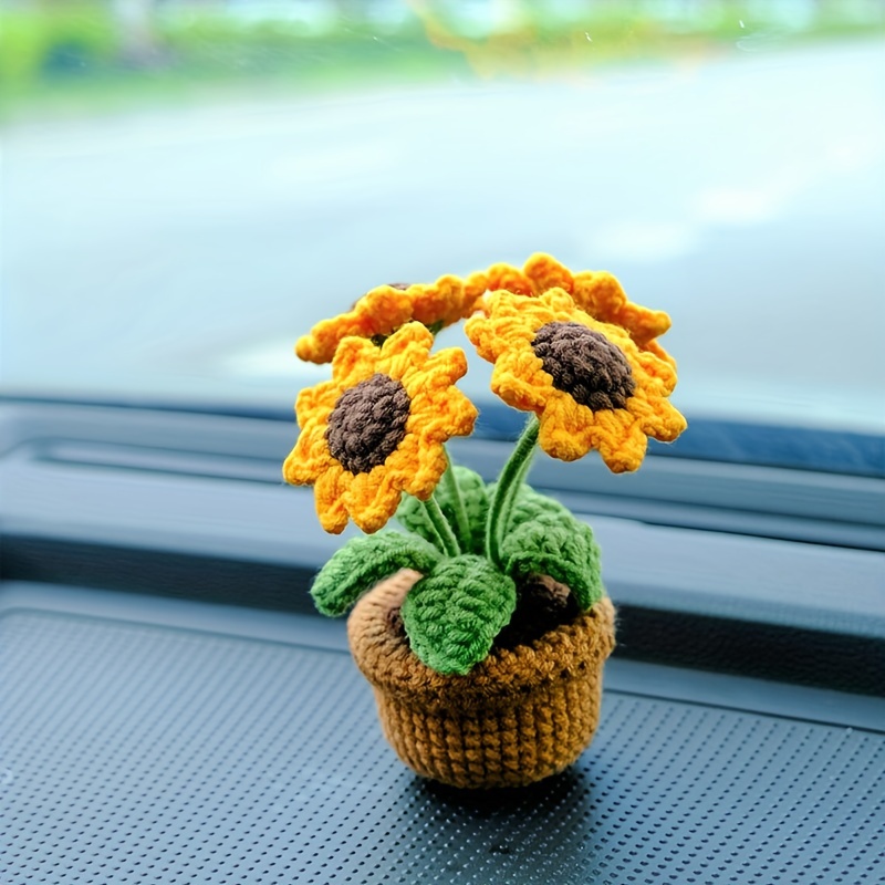 Sonnenblume Auto Armaturenbrett Dekorationen, Armaturenbrett