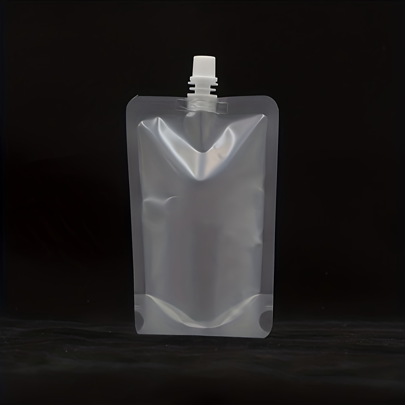 Plastic Flasks Reusable Liquor Drink Juice Pouches With - Temu