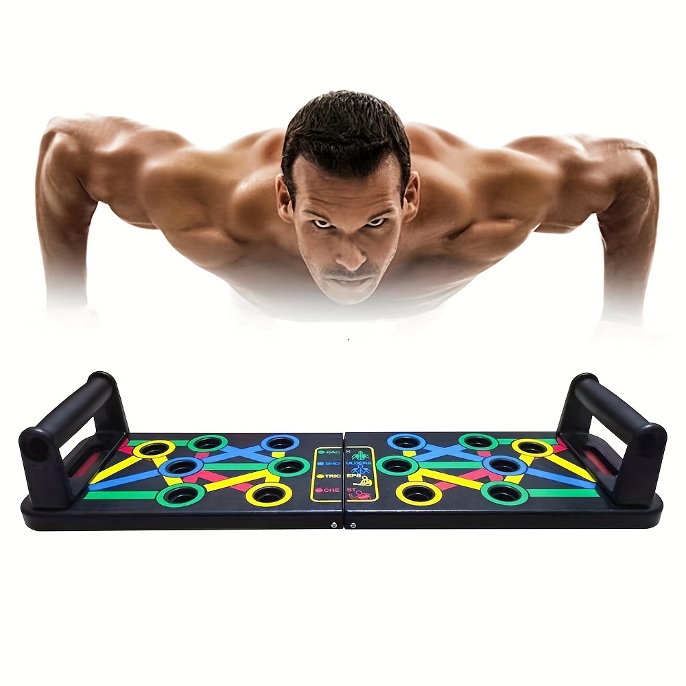 Portable Multifunctional Push-up Training Board For Men's Chest And  Abdominal Muscles - Effective Home Workout Equipment - Temu