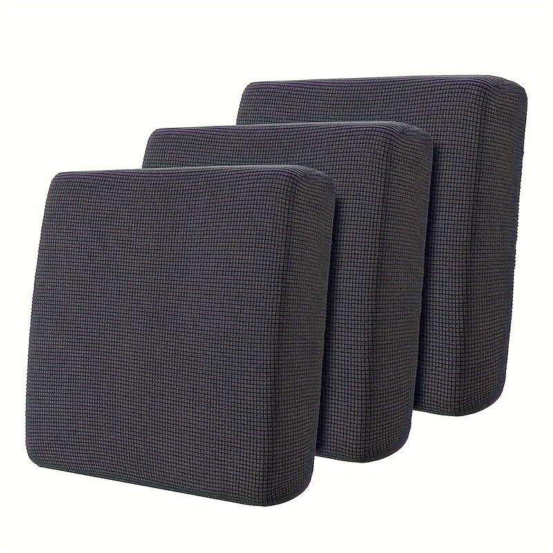 Image of 2/3pcs Sofa Covers Stretch Cushion Covers For Couch Seat Cushion Slipcover Protector For Bedroom Office Living Room Home Decor