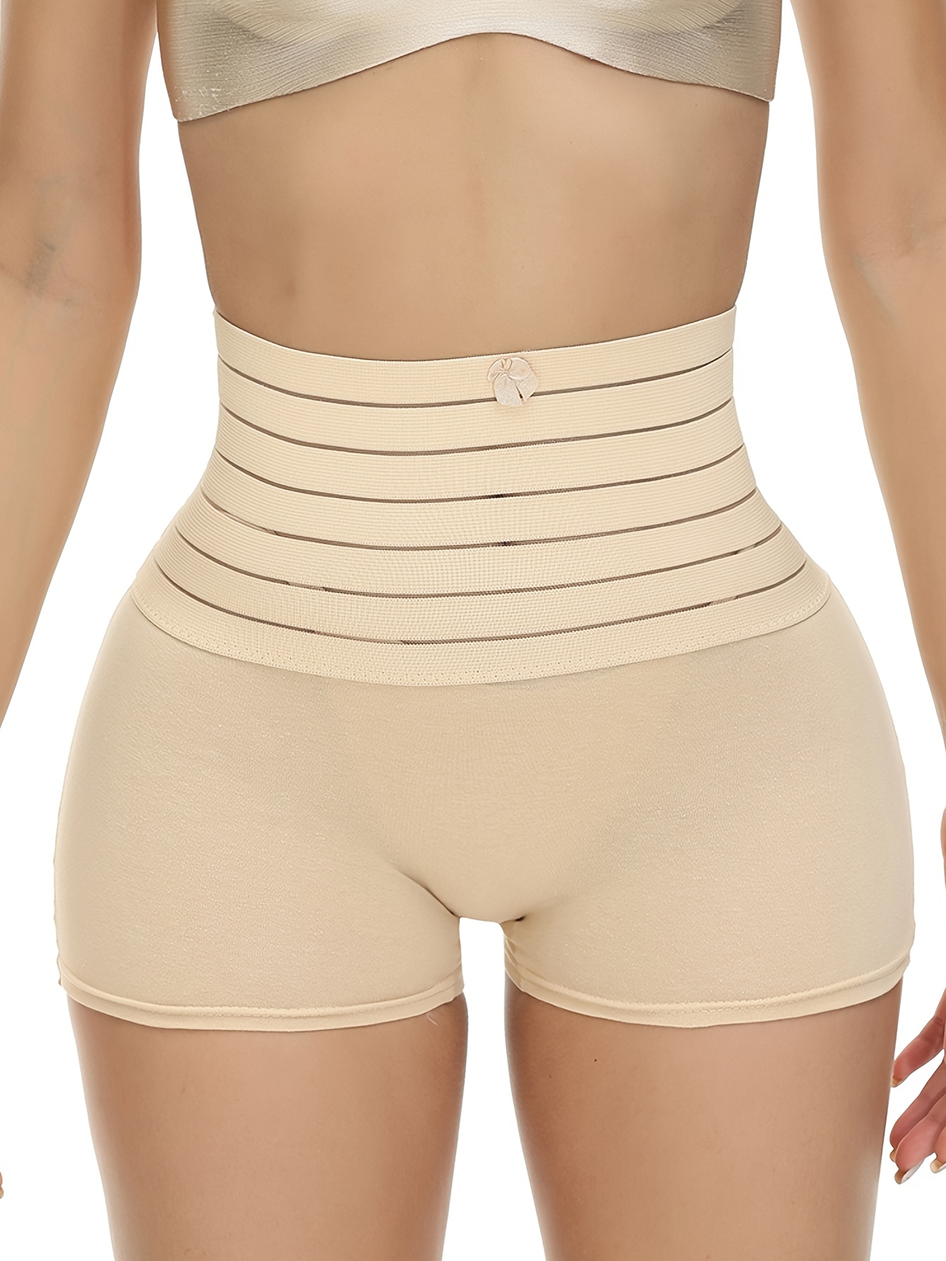 Women's Seamless Shapewear Control Panties High Waist - Temu Canada