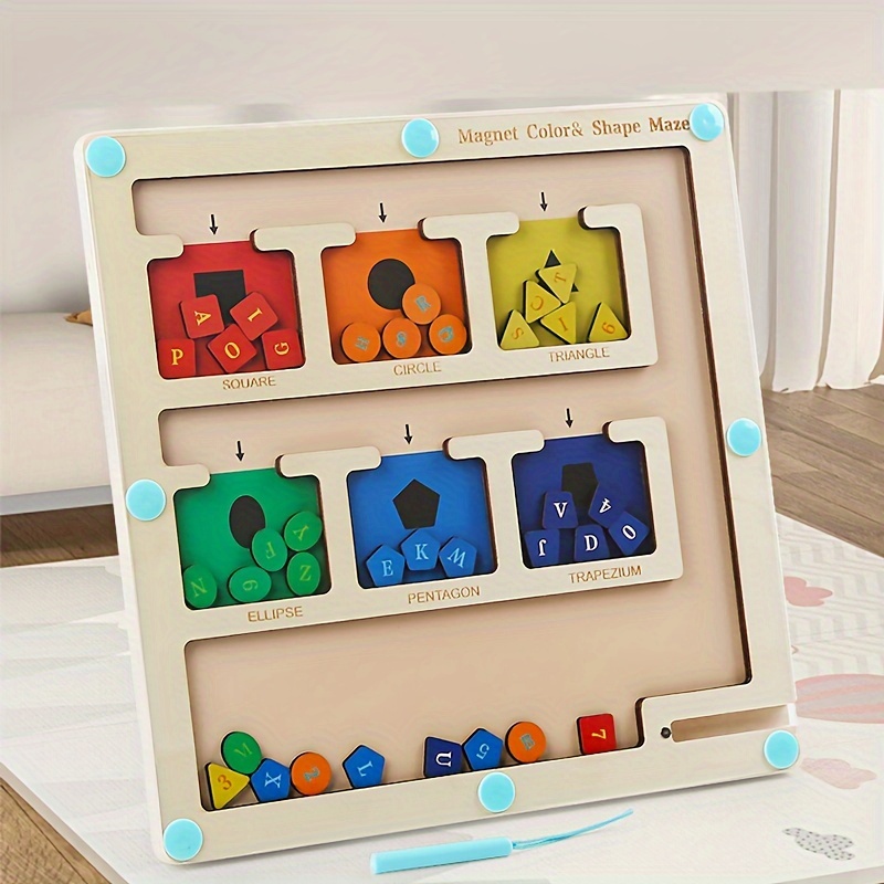 Bambini scrittura magnetica tavolo da disegno giocattolo alfabeto numero  scrittura abilità formazione Montessori apprendimento educativo giocattolo