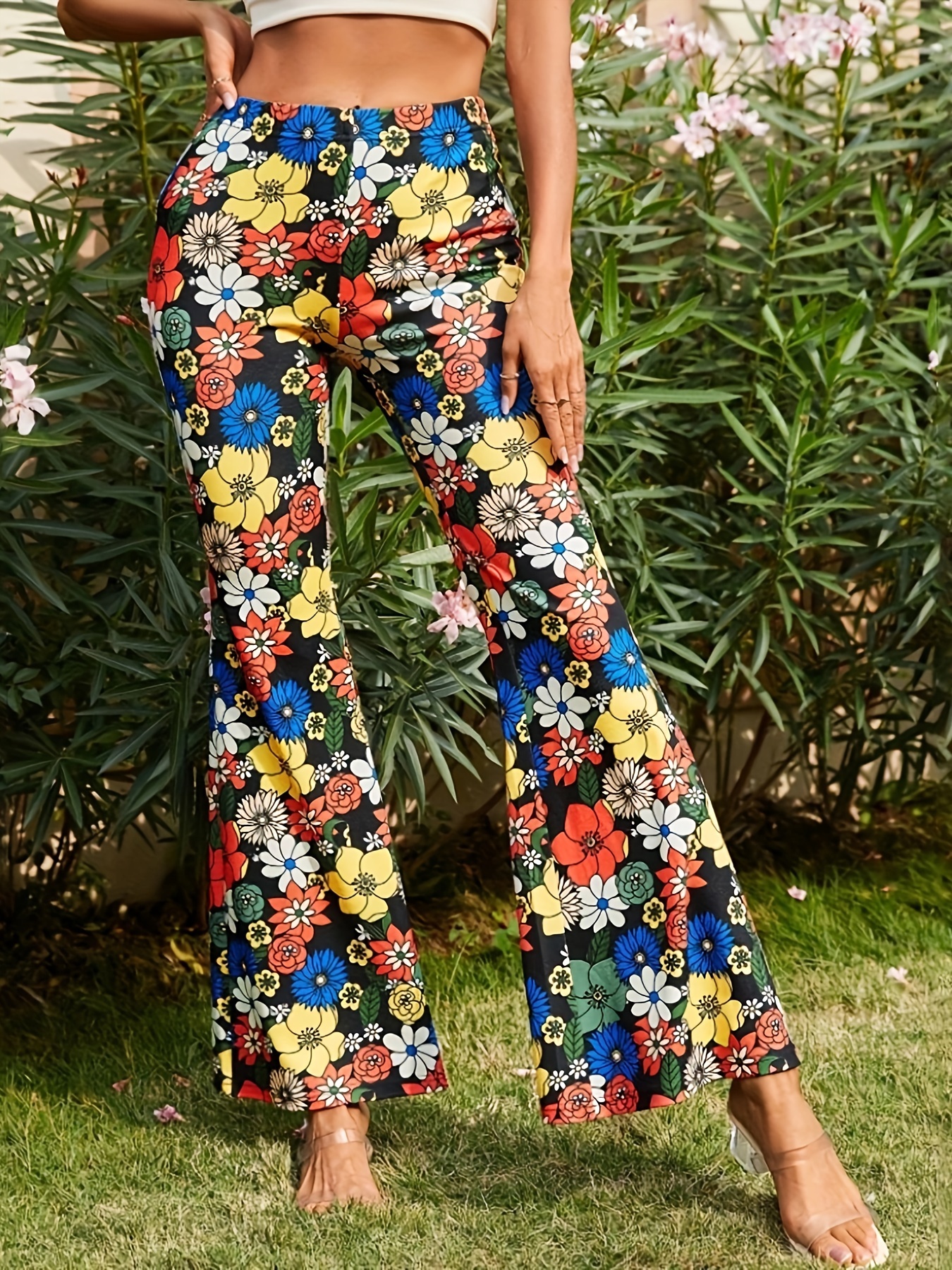 Pantalones De Mujer Cintura Alta - Temu Mexico