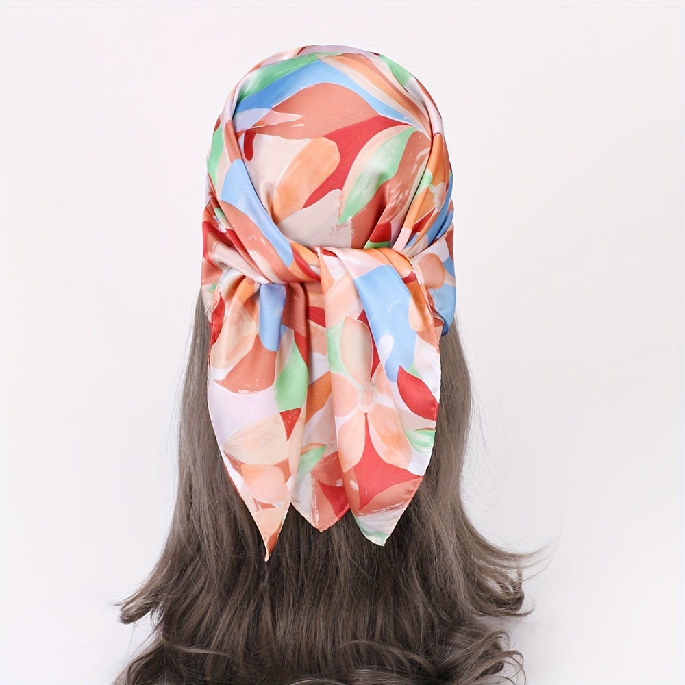 Womens Satin Scarf - Temu