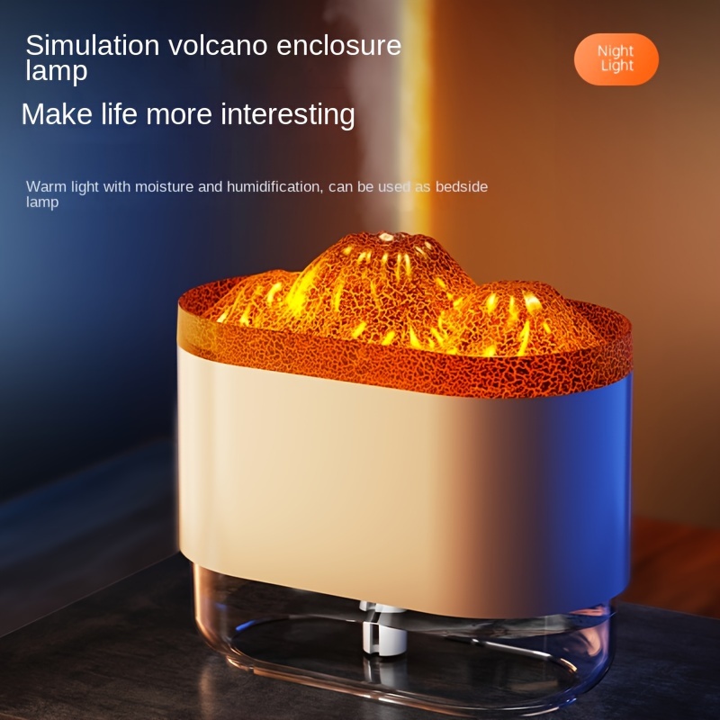 Nouveau Creative Volcano Humidificateur Machine d'aromathérapie Spray