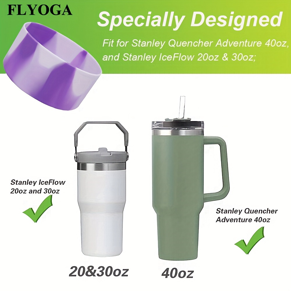 Flyoga Silicone Cup Boot For Trek Tumbler With Handle, Protective