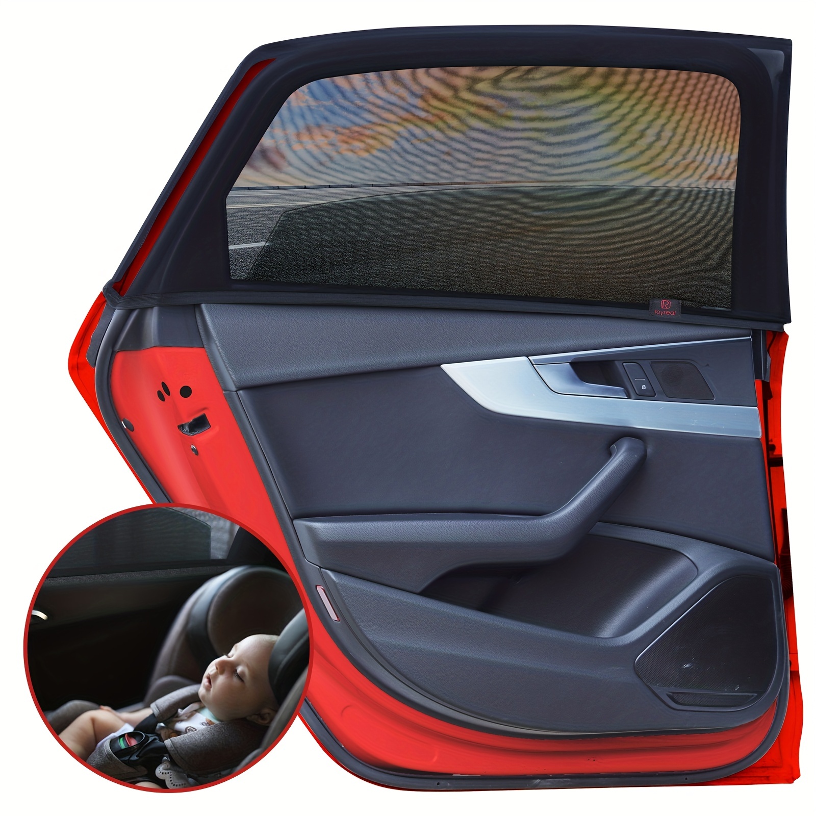 Moustiquaire de Coffre de SUV, Pare-soleil de Voiture avec Fermeture  Éclair, Respirant, Anti-Insectes, Résistant