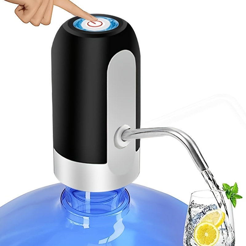 5 Gallon Rechargeable Water Bottle Dispenser Pump, USB Charging