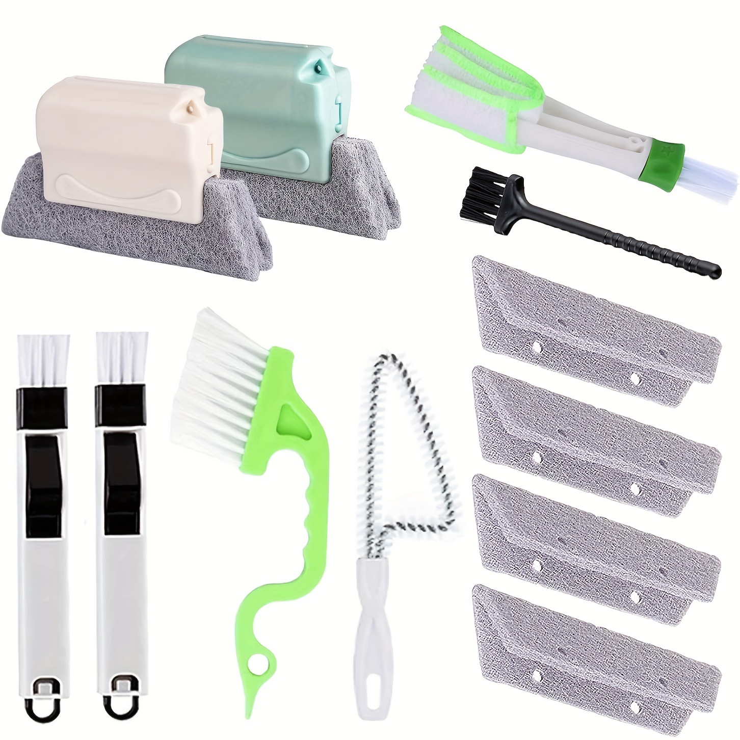 Complete Cleaning Kit For Crevices Tracks Shutters Hand - Temu