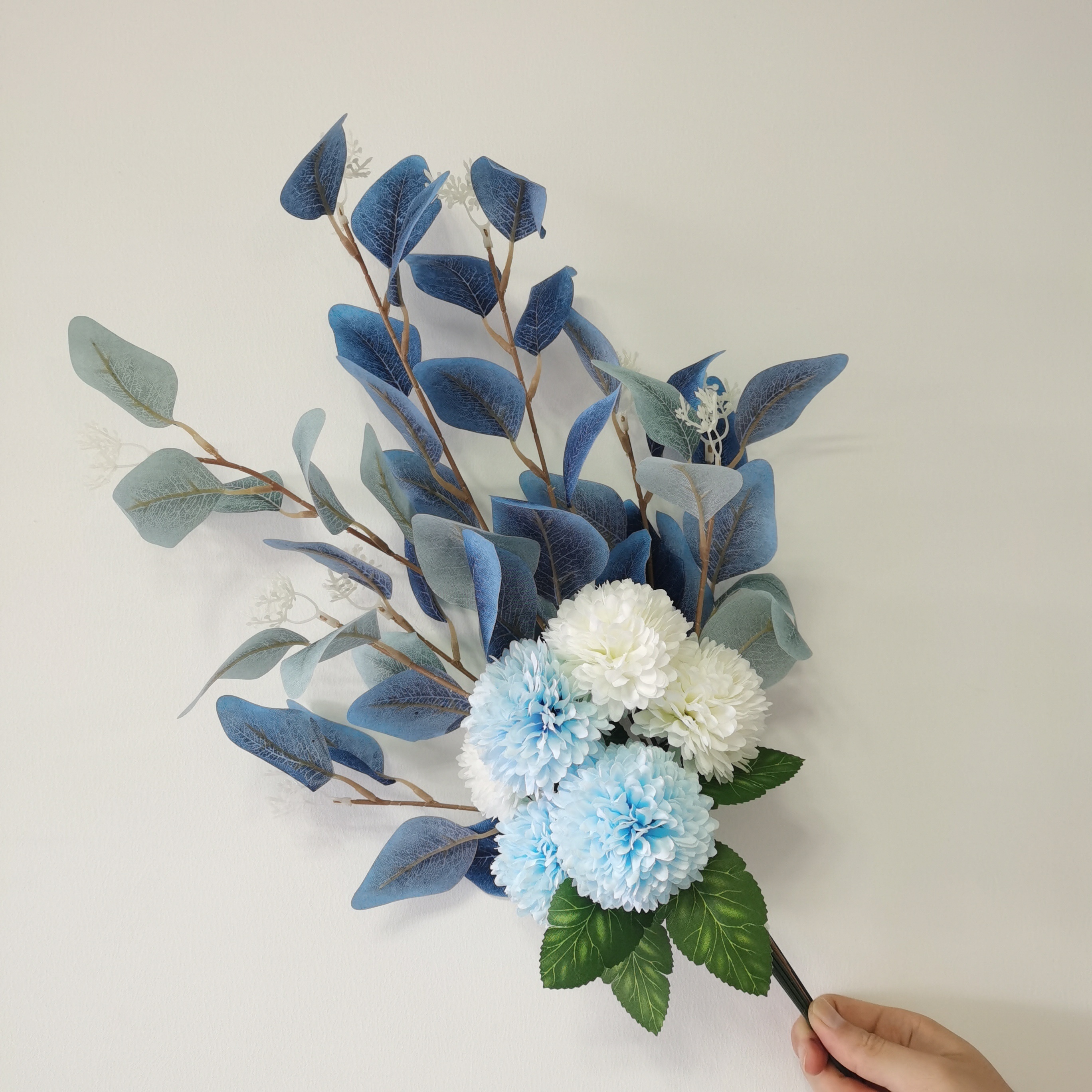 KISLOHUM Flores de hortensias artificiales de cabeza blanca pura, 10 flores  de seda de hortensias falsas para centros de mesa de boda, ramos de – Yaxa  Colombia
