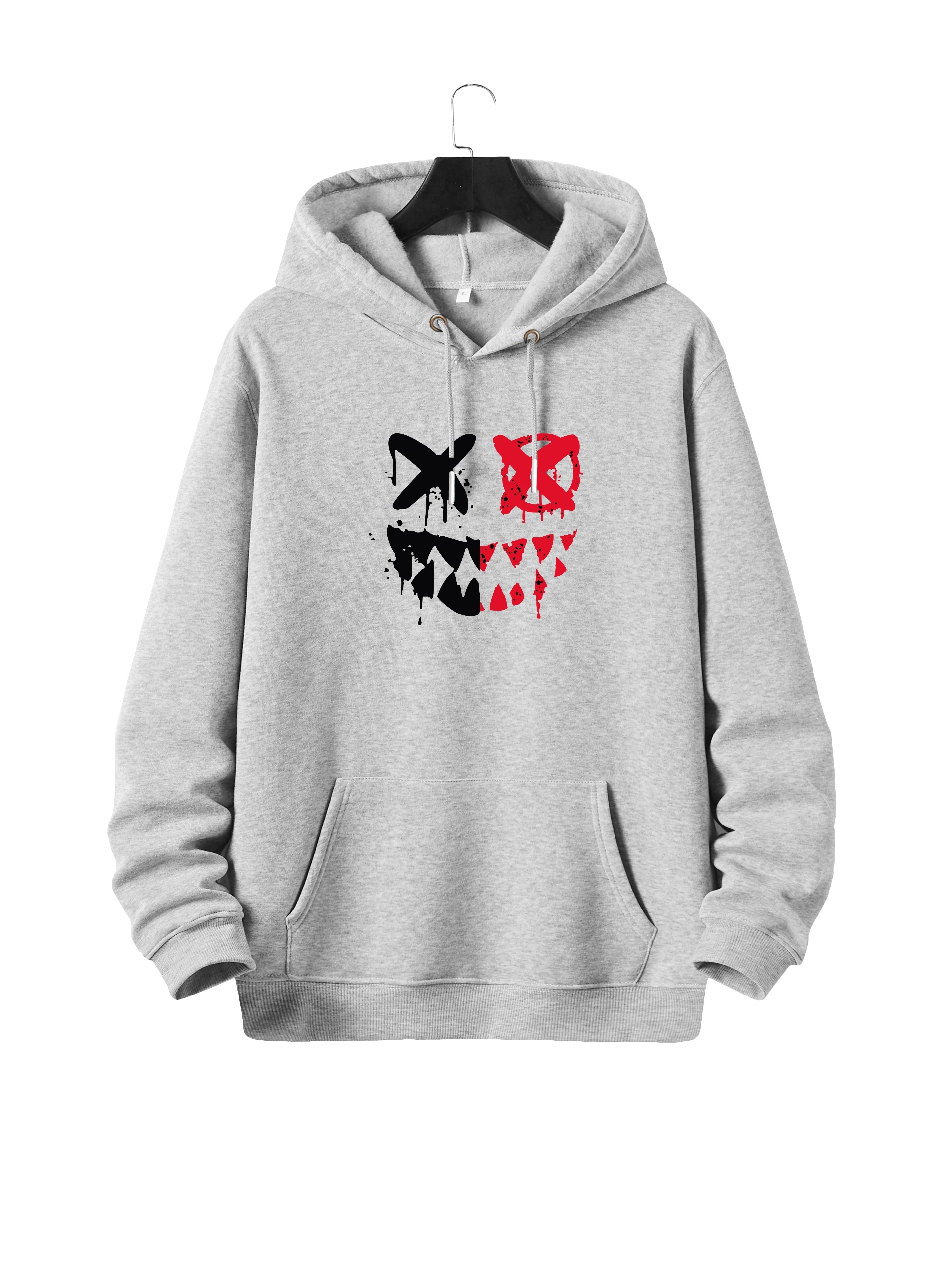 Men's Tall Pullover Hoodie Bright White