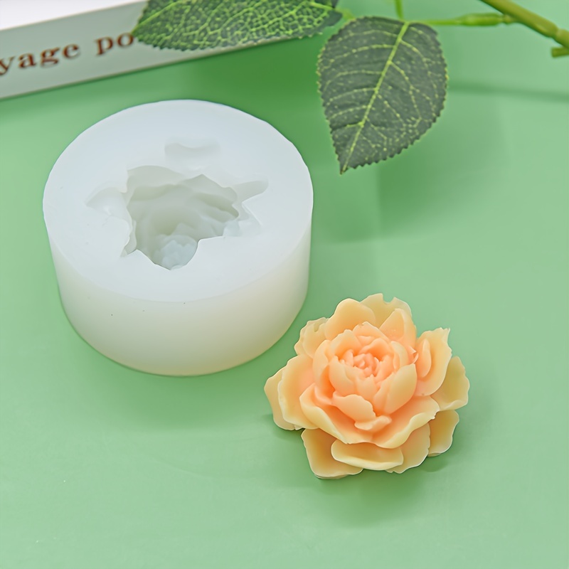 

1pc Flower Shape Silicone Mold, Creative Design Silicone Mould For Diy