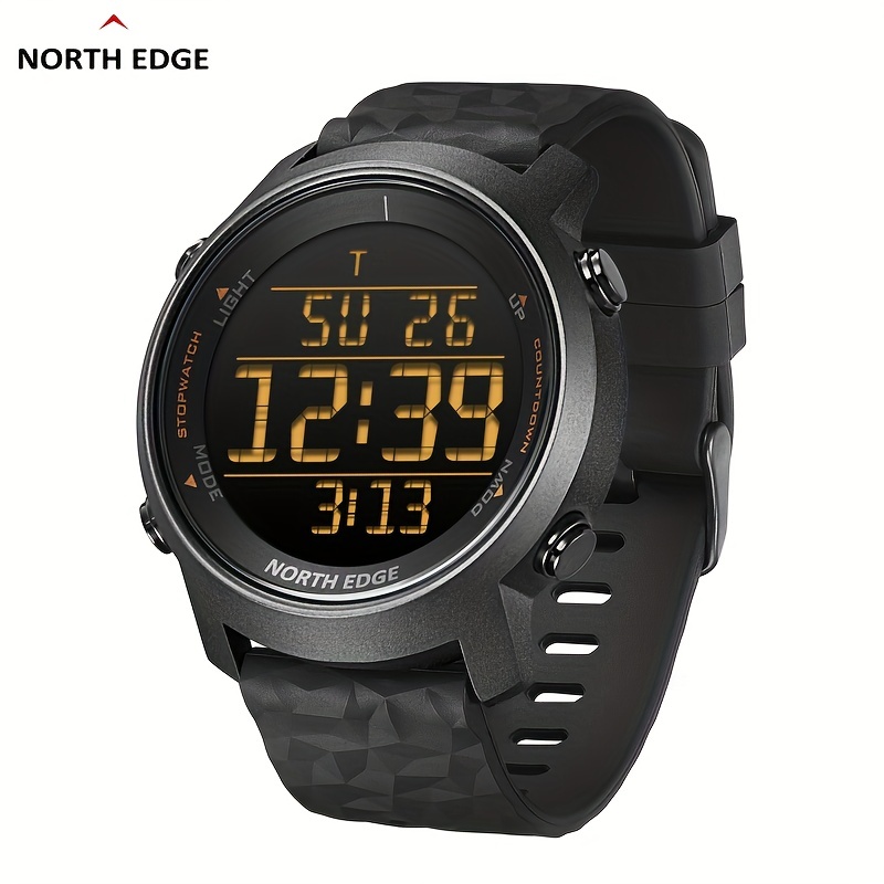 Reloj militar deportivo para hombre, reloj táctico impermeable, reloj  digital para exteriores, reloj con alarma de cara grande, cronómetro, reloj  LED