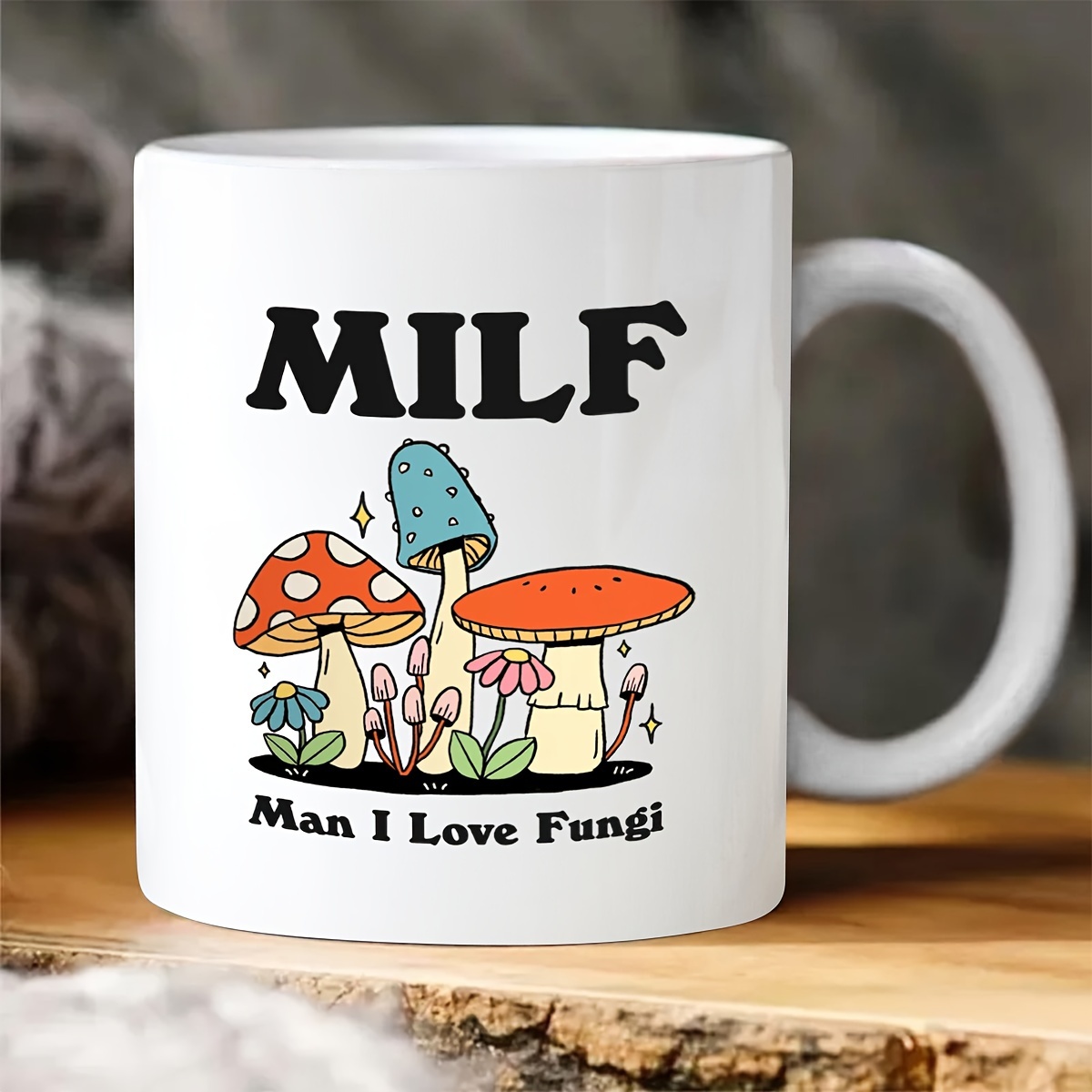 Magic Mushroom Ceramic Mug