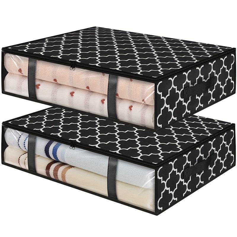 Underbed Gift Wrap Organizer, Wrapping Paper Storage Box and Interior  Pockets, fits 18-24 Standard Rolls, Underbed Storage Holiday Accessories,  40” Long - Tear Proof Fabric 