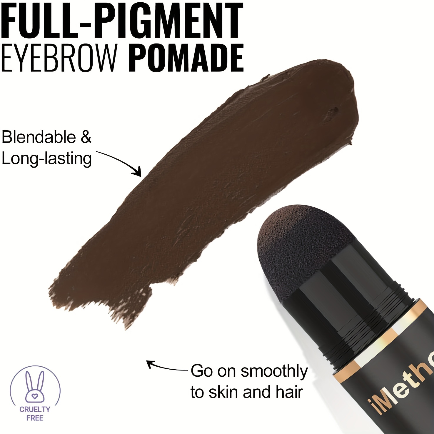 Eyebrow Stamp And Stencil Kit - Eyebrow Pomade - Eye Brow Shaping Kit