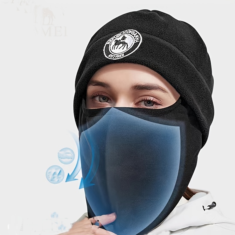 Maschera Passamontagna Invernale Unisex, Maschera Calda Copertura Integrale  In Pile Antivento, Ghetta Collo Allaperto Sci In Bicicletta - Sport E Tempo  Libero - Temu Italy