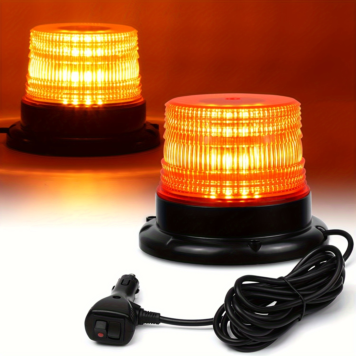 Flashing Personal Safety Light with Remote Control, Magnet Mount