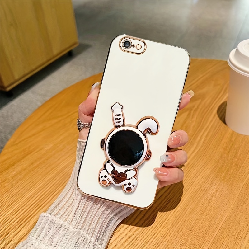 electroplated fashion shockproof large window space rabbit Temu Oman