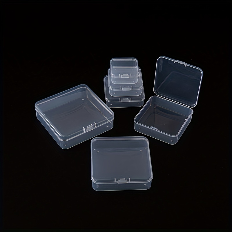 Transparent Mini Storage Box For Jewelry Beads And Crafts - Temu