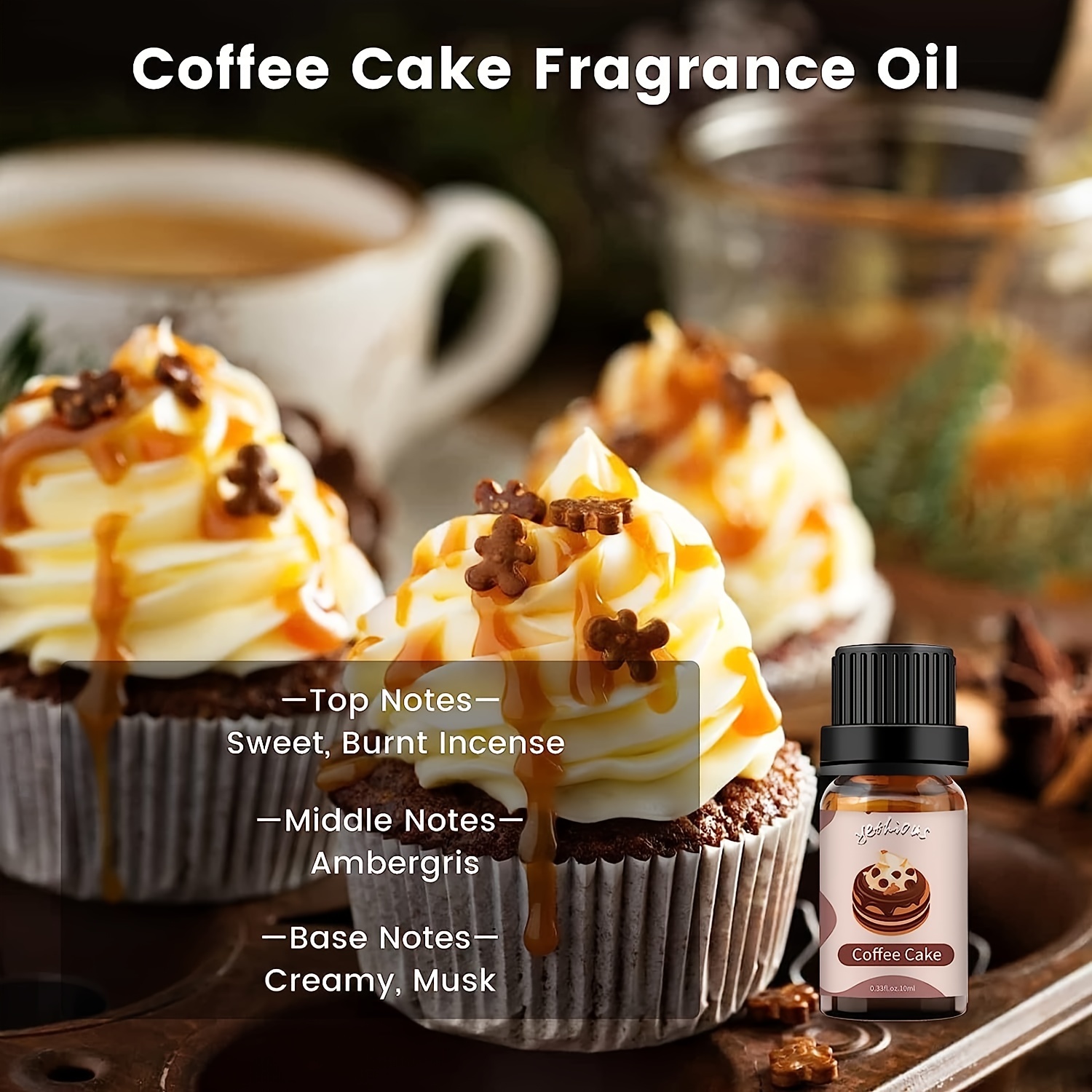 Christmas Food Scent Oil Cupcake Fragrance Oil Essential Oil - Temu
