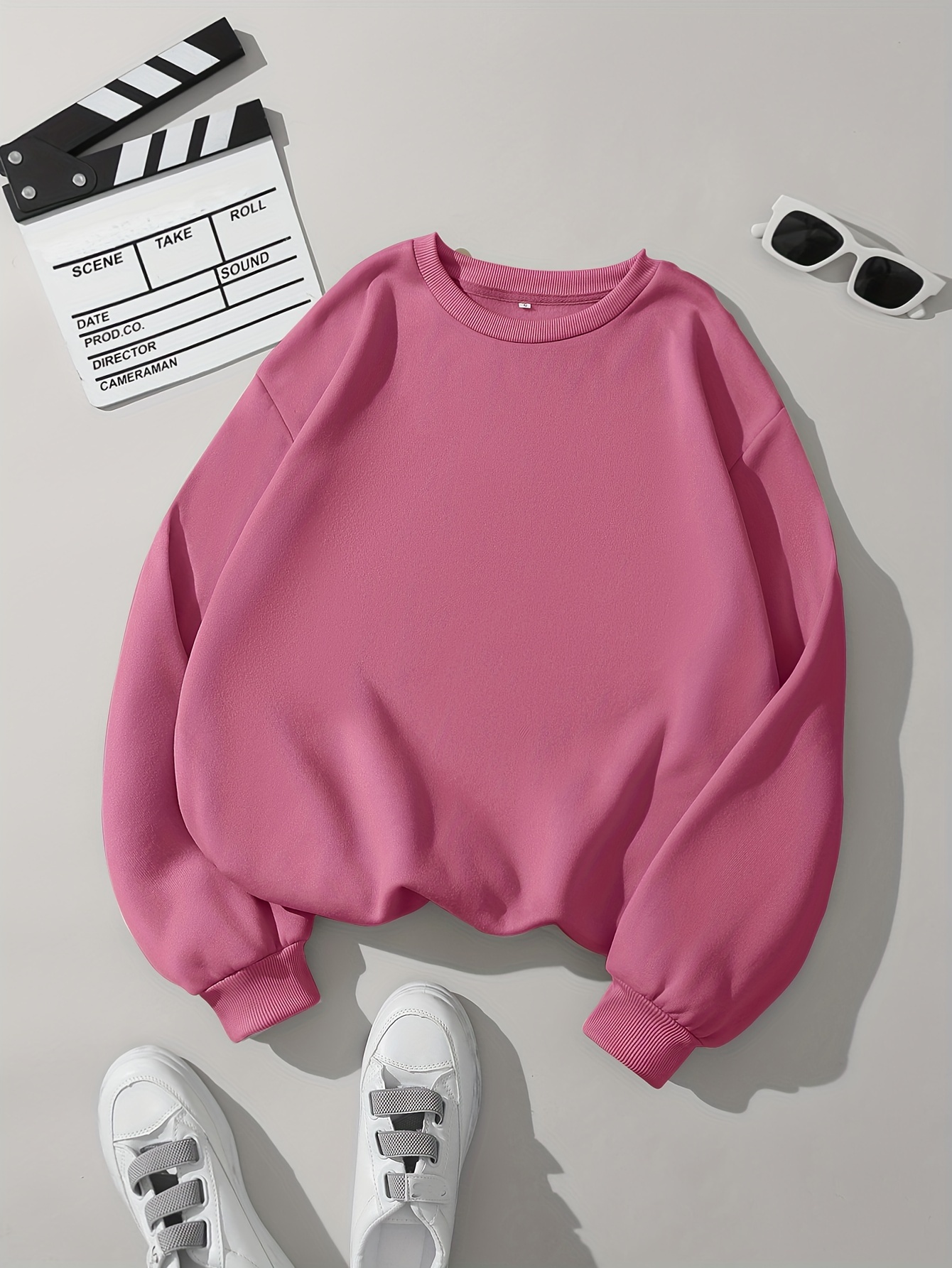 Light pink sweatshirt online womens