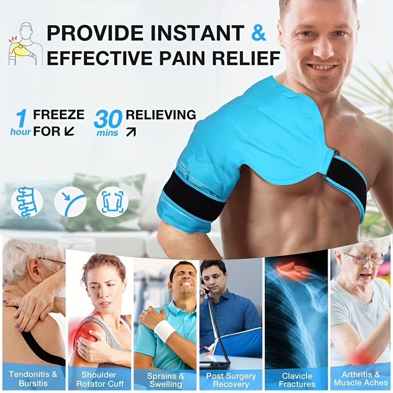 Shoulder Ice Pack Rotator Cuff Cold Therapy Reusable - Temu