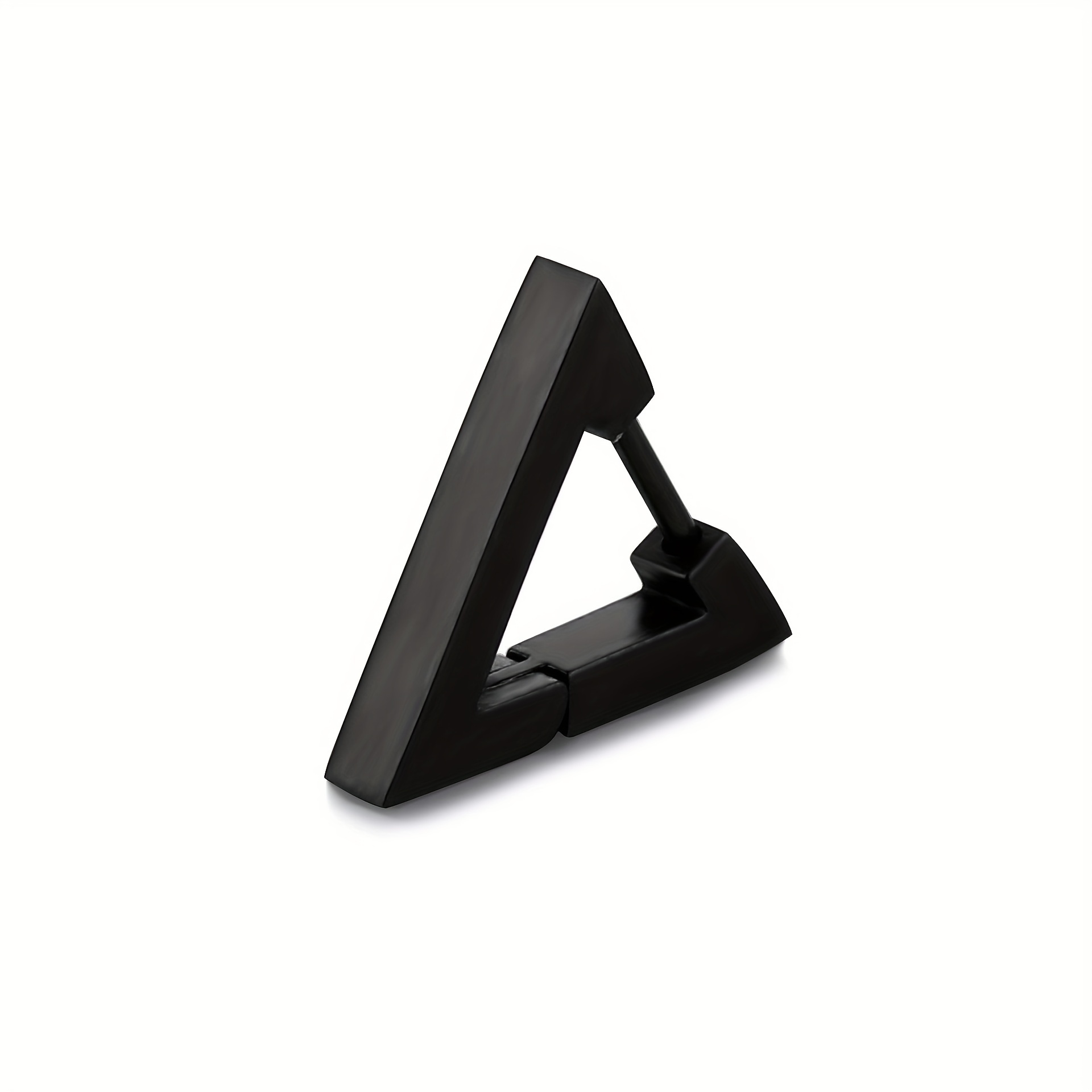 Punk Triangle Titanium Steel Earring
