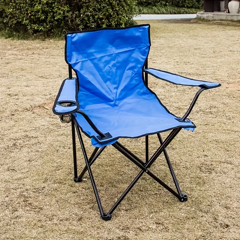 1pc Outdoor Lightweight Folding Chair Leisure Portable Chairs For