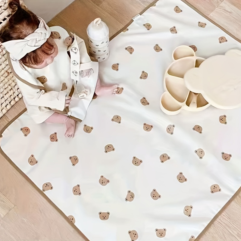 Cambiador Pañales Plegable Bebé Impermeable Recién Nacidos - Temu