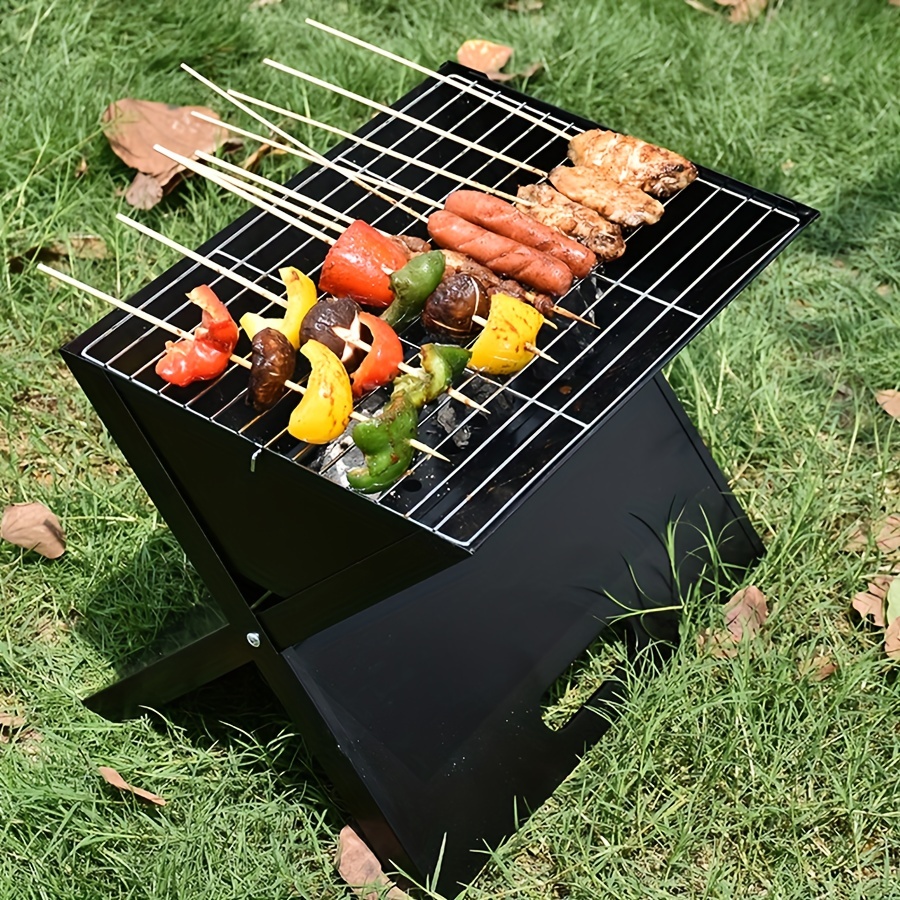 X-type Folding Barbecue Rack Portable Household Outdoor Barbecue