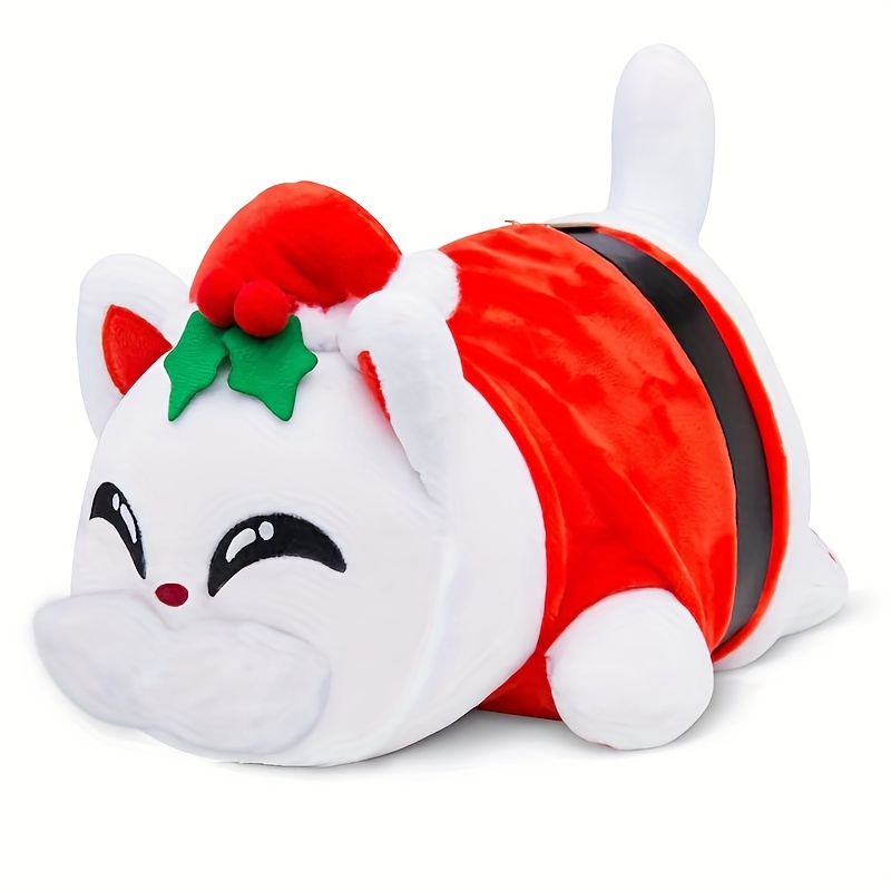 Christmas Cat Plush Toy Cute Collection Cats - Temu