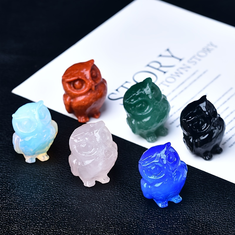 Fluorite Small Death God Carving, Interior Decoration, Energy Stone,  Exquisite Small Gifts, Desktop Small Ornaments - Temu