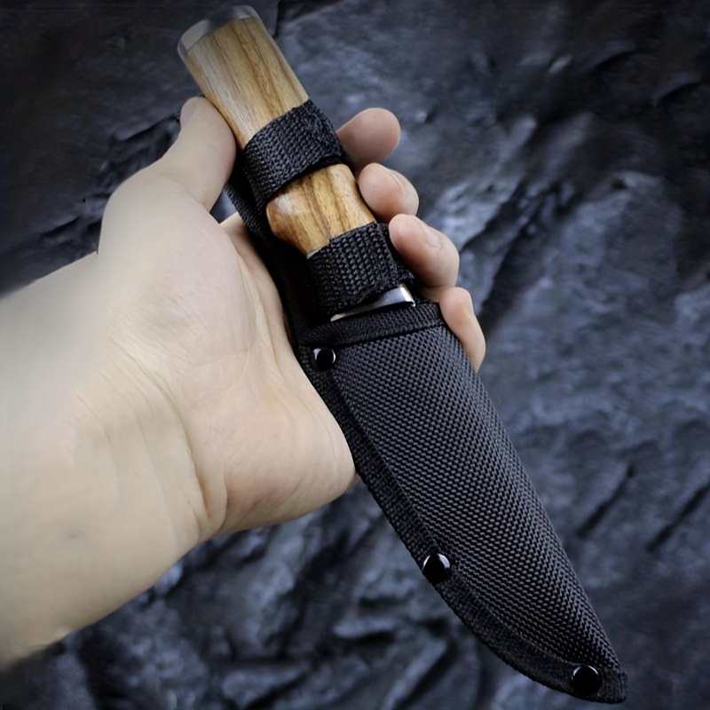 1pc stainless steel multi purpose pocket knife meat boning knife mongolian style meat knife fruit knife outdoor pocket knife barbecue knife details 0