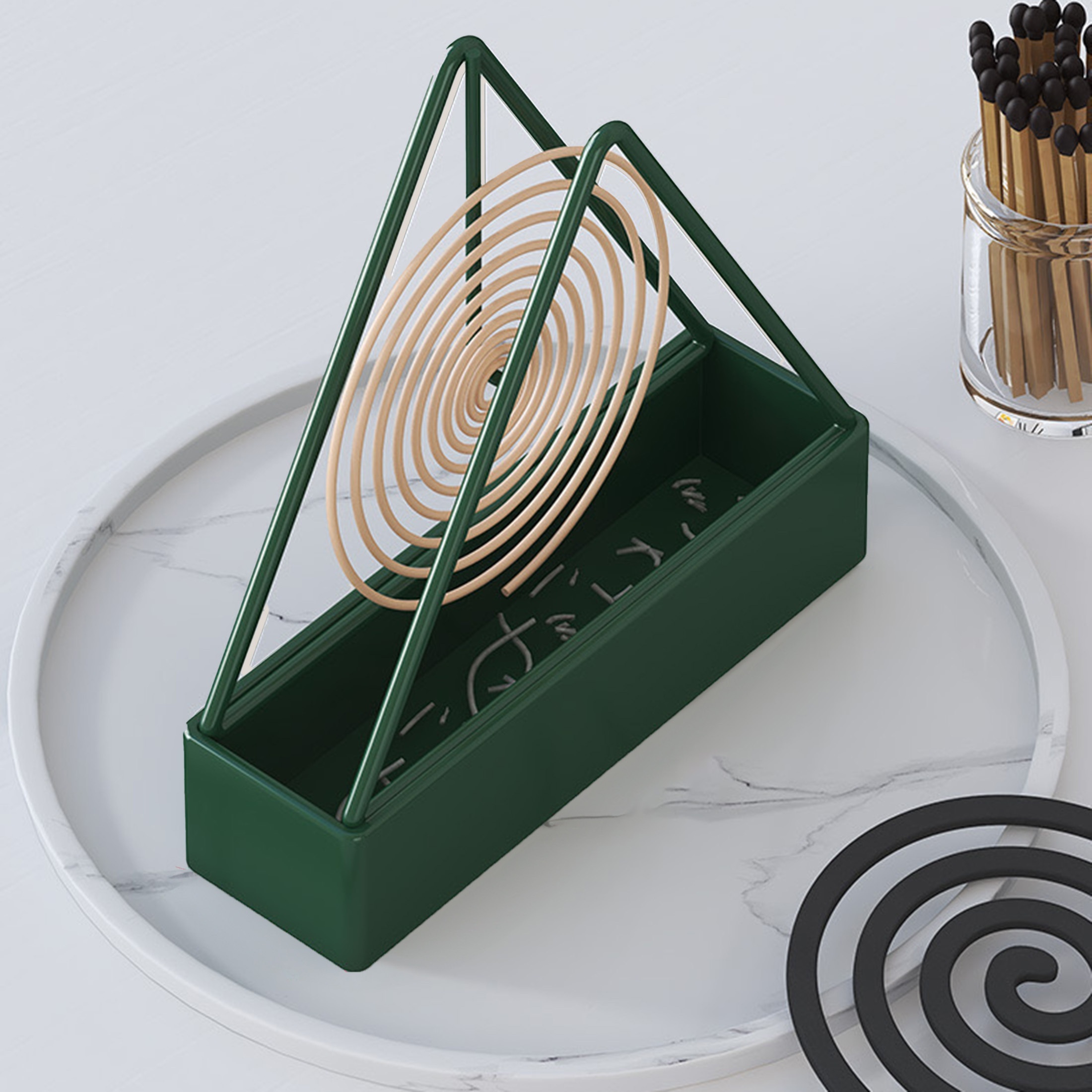 1pc mosquito coil holder triangular design - Temu Georgia