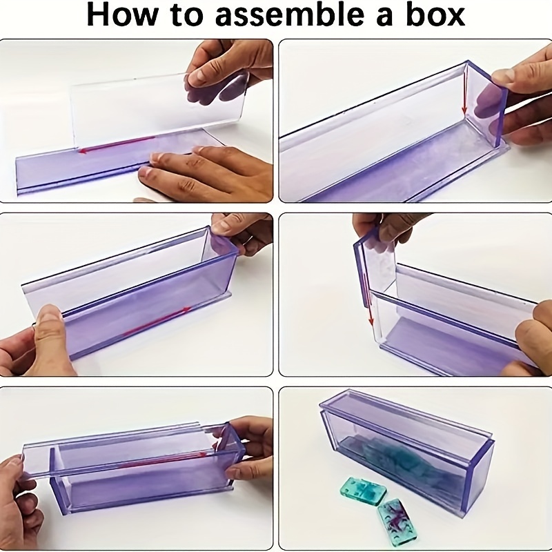 Create Your Own Rectangular Pencil Organizer With Resin - Temu