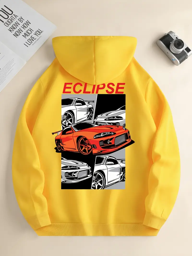 Hoodies Men Race Cars Graphic Hoodie Men's Casual Pullover - Temu