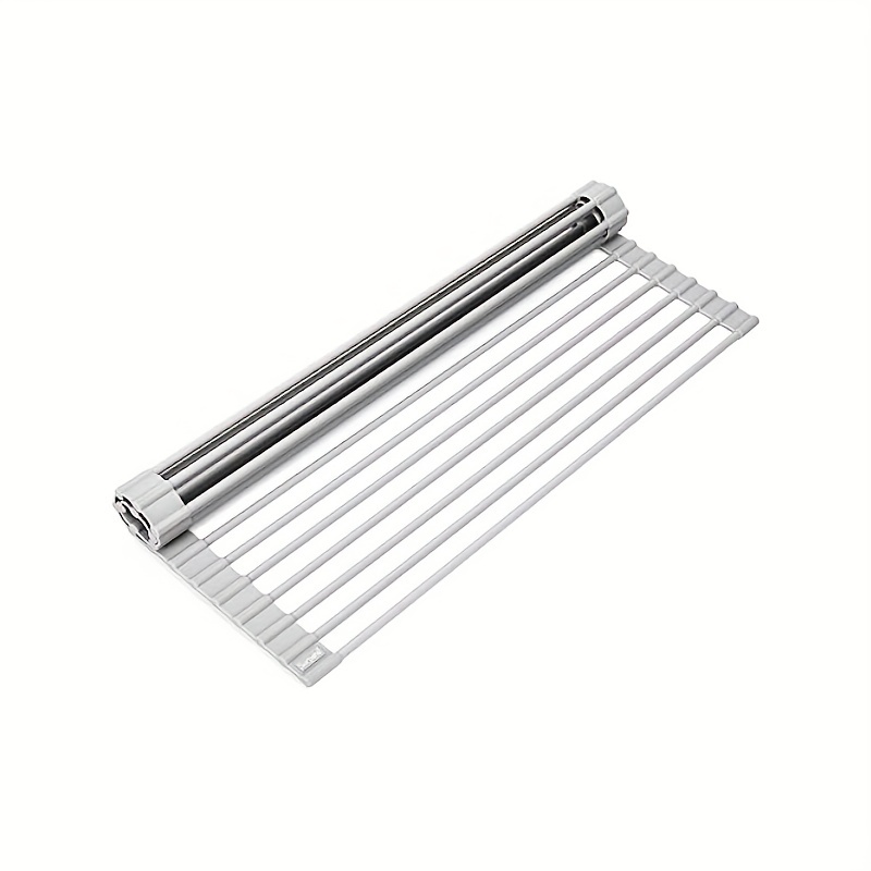 Multifunctional Collapsible Stainless Steel Dish Drying Rack
