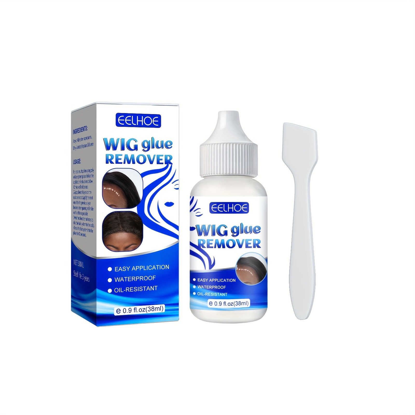 Wig Glue Invisible Liquid Adhesive Hair Replacement Quick - Temu