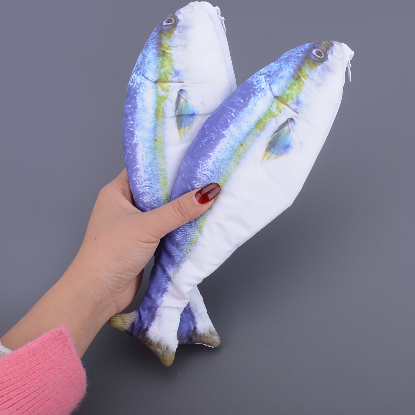 1pc Simulated Carp Pencil Case Creative Fish Shaped Pencil - Temu