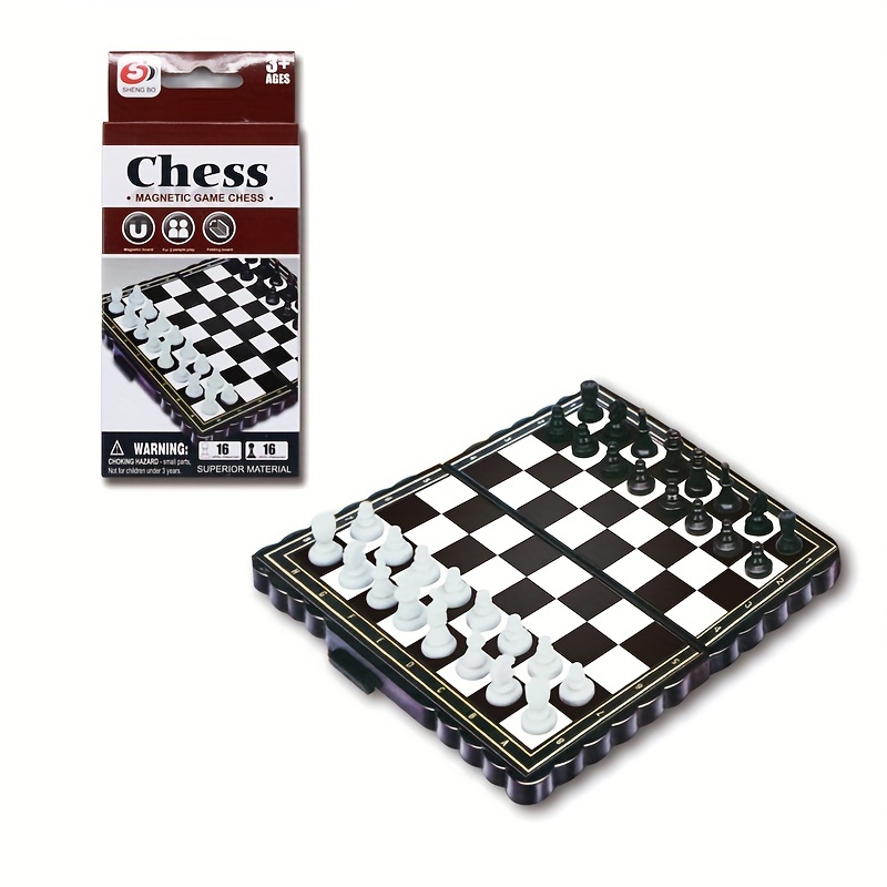 Go Game Chess 2-Player Go Chess Set Magnetic Folding Portable Board Weiqi  Educational Games for Beginner Adult Child Party Game Classic Strategy  Board