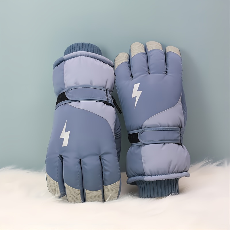 Guantes Esquí Niños Invierno Cálido Impermeable - Temu Chile